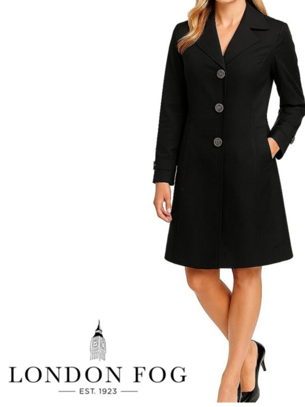 Water Resistant Back Pleated Trench